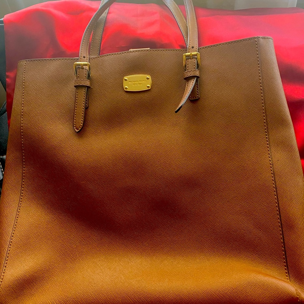 Lightly used Tan Michael Kors Tote